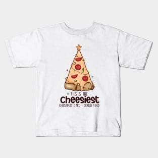 This Is The Cheesiest Christmas Card I Could Find Kids T-Shirt